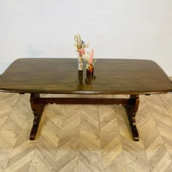 Sale Pamono Large Model 419 Refectory Dining Table by Lucian Ercolani for Ercol, 1960s