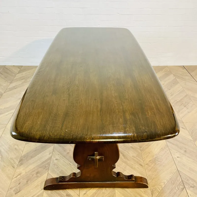 Sale Pamono Large Model 419 Refectory Dining Table by Lucian Ercolani for Ercol, 1960s