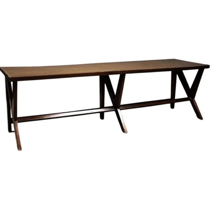 Pamono Large Model TAT-13-DA Console Table by Pierre Jeanneret, 1963> Console Tables
