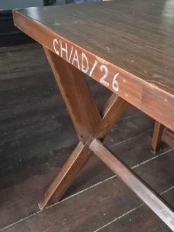 Pamono Large Model TAT-13-DA Console Table by Pierre Jeanneret, 1963><noscript><img width=
