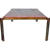 Clearance Pamono Large Modern Dining Table by Paolo Barracchia for Roman Deco, 1970s