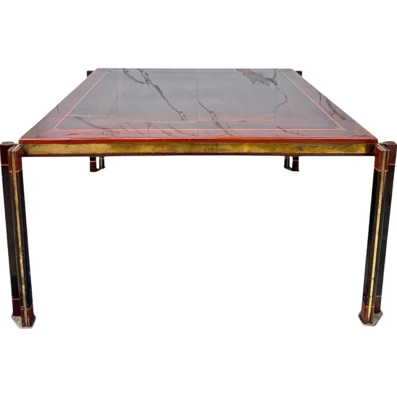 Clearance Pamono Large Modern Dining Table by Paolo Barracchia for Roman Deco, 1970s