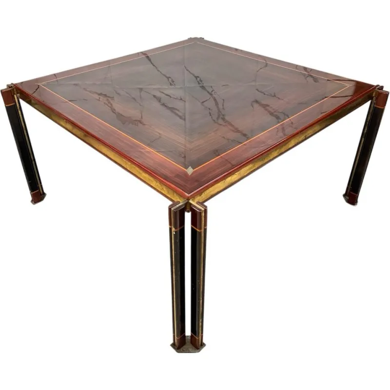 Clearance Pamono Large Modern Dining Table by Paolo Barracchia for Roman Deco, 1970s