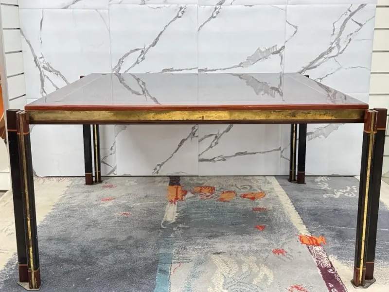 Clearance Pamono Large Modern Dining Table by Paolo Barracchia for Roman Deco, 1970s