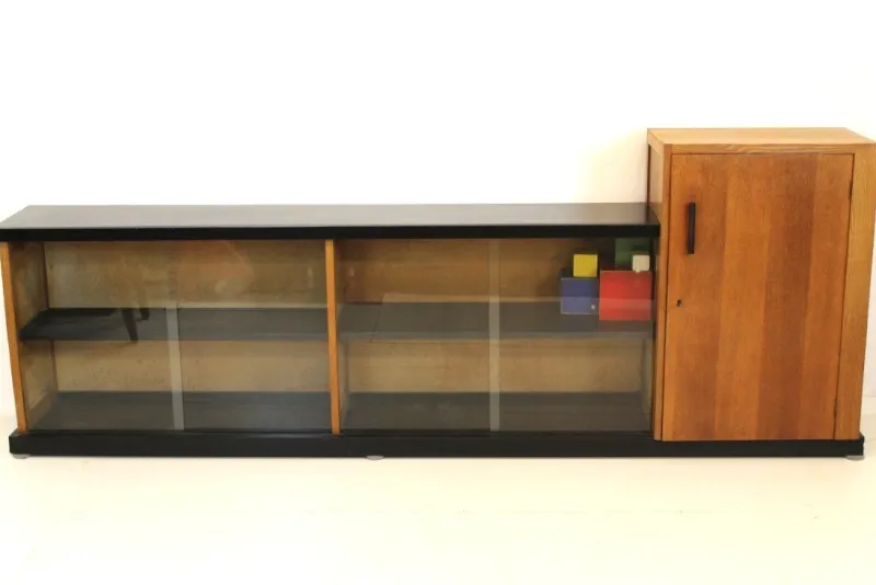 Pamono Large Modernist Lowboard by Jan den Drijver, 1930s> Sideboards & Buffets