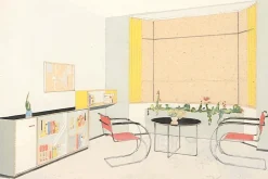 Pamono Large Modernist Lowboard by Jan den Drijver, 1930s><noscript><img width=