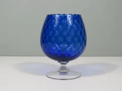 Pamono Large Mouth-Blown Empoli Glass, 1950s> Glassware