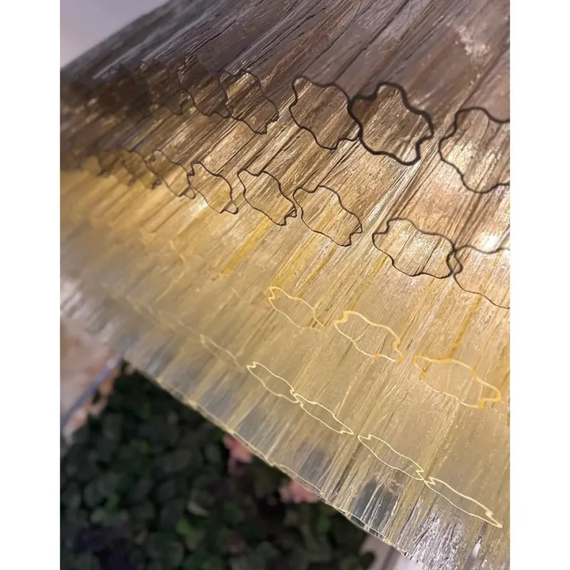 Discount Pamono Large Murano Glass Chandelier in Gold by Simoeng