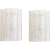 Pamono Large Murano Glass Wall Sconces attributed to Doria, Germany, 1960s, Set of 2> Wall Lights & Sconces