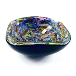 Best Pamono Large Murano Tutti Frutti Art Glass Bowl by Dino Martens for Aureliano Toso, Italy, 1960s