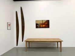Pamono Large Oak Dining Table, 1950s> Dining Tables & Sets