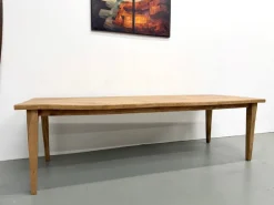 Pamono Large Oak Dining Table, 1950s><noscript><img width=