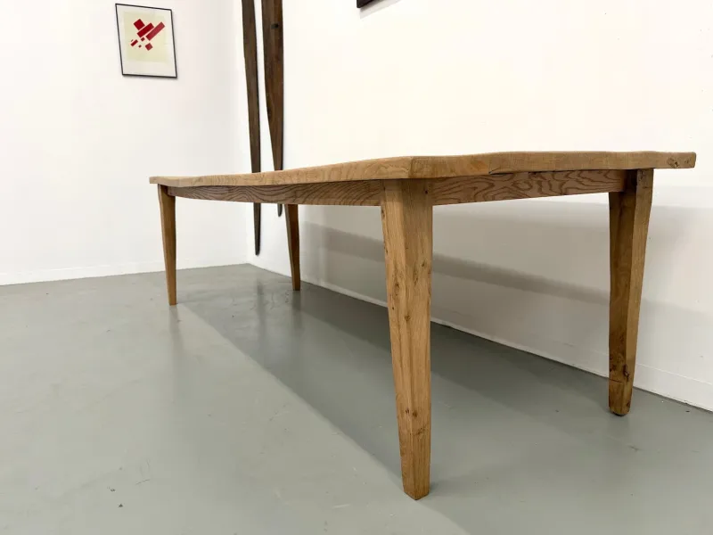 Pamono Large Oak Dining Table, 1950s> Dining Tables & Sets