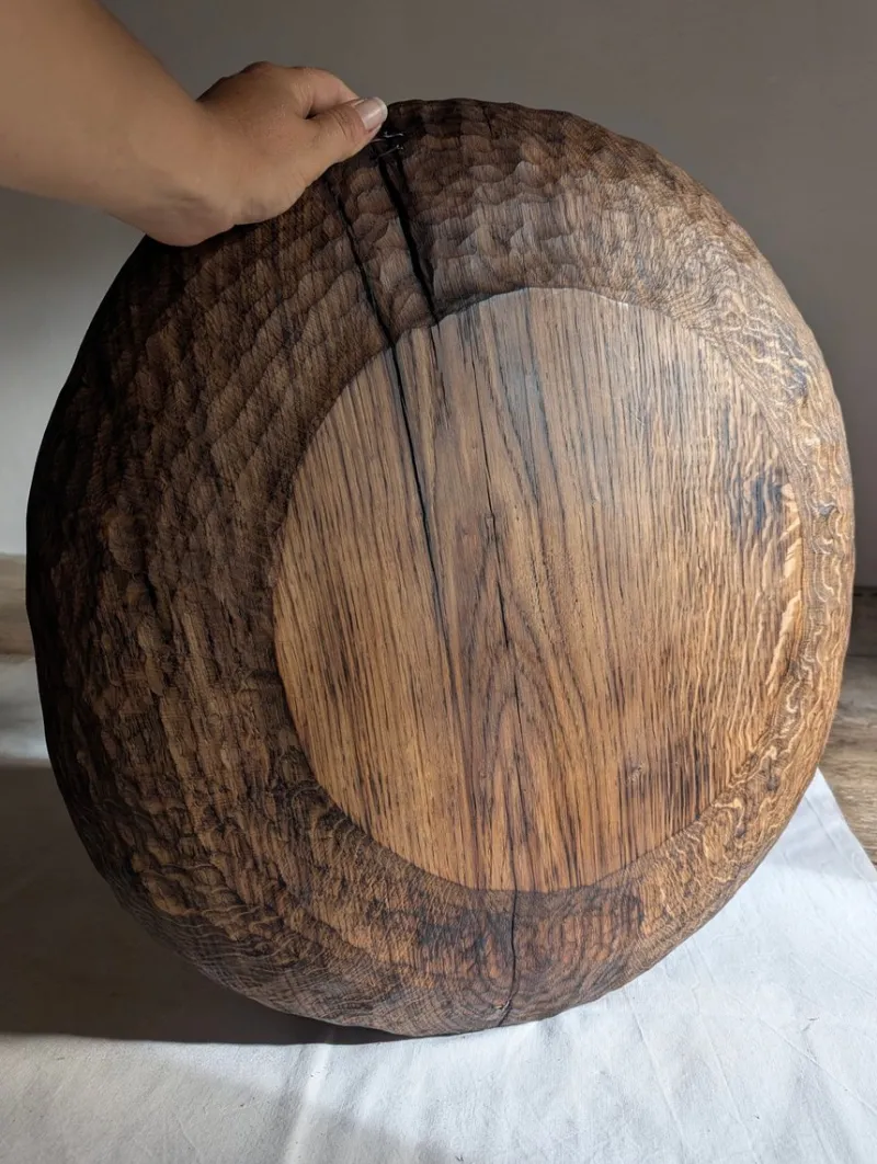 Pamono Large Oak Dish by Atelier Bloam> Tabletop|Serving Dishes