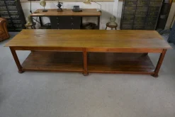 Outlet Pamono Large Oak Drapers Table, 1950s
