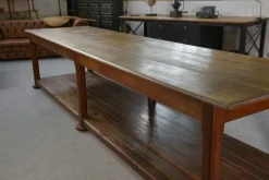 Outlet Pamono Large Oak Drapers Table, 1950s