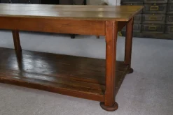 Outlet Pamono Large Oak Drapers Table, 1950s