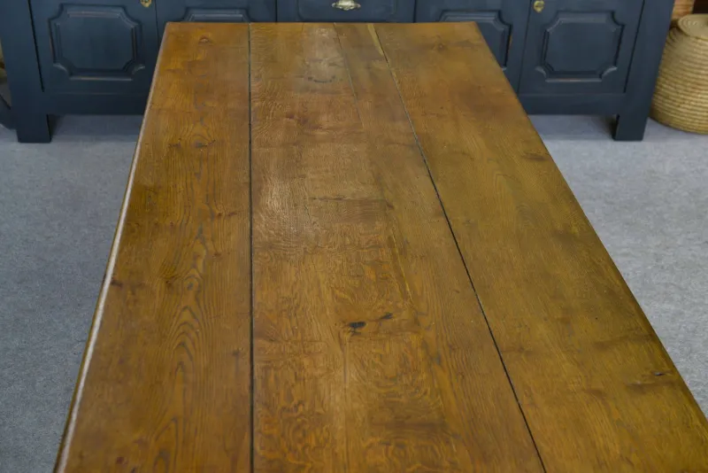 Outlet Pamono Large Oak Drapers Table, 1950s