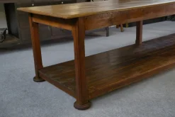 Outlet Pamono Large Oak Drapers Table, 1950s