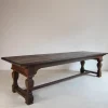 Outlet Pamono Large Oak Refectory Dining Table