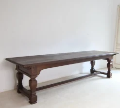 Outlet Pamono Large Oak Refectory Dining Table