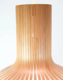 Pamono Large Octo 4240 Pendant in Birch Wood by Seppo Koho for Secto Design><noscript><img width=