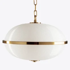 Pamono Large Opaline Fitzroy Pendant from Pure White Lines> Ceiling Lights