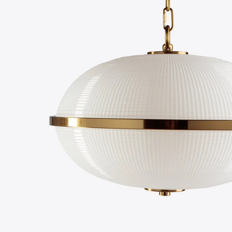 Pamono Large Opaline Fitzroy Pendant from Pure White Lines> Ceiling Lights