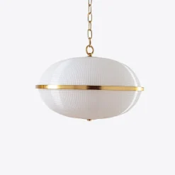 Pamono Large Opaline Fitzroy Pendant from Pure White Lines><noscript><img width=