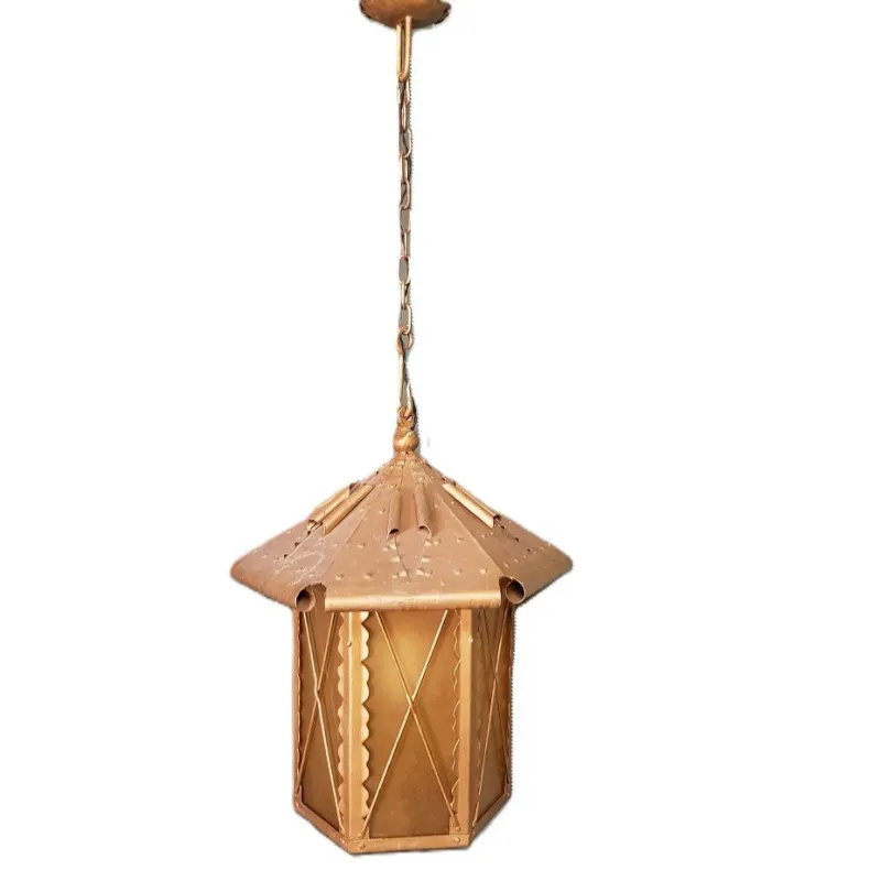 Pamono Large Outdoor Ceiling Lamp in Metal> Garden Lighting