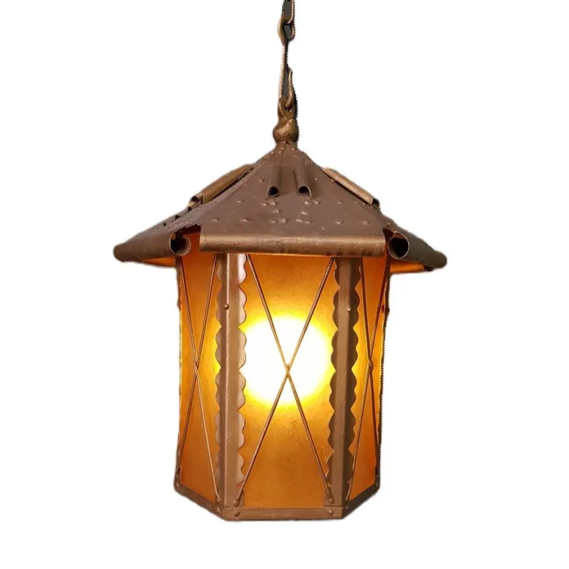 Pamono Large Outdoor Ceiling Lamp in Metal> Garden Lighting