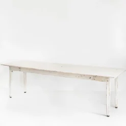 Pamono Large Patinated Workshop Table, 1950s> Worktables & Workbenches