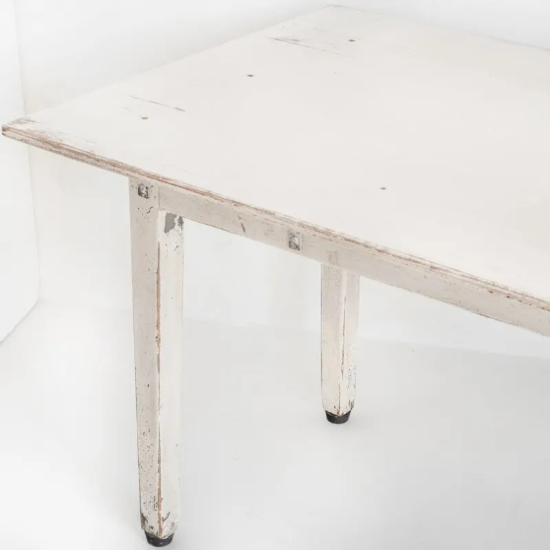 Pamono Large Patinated Workshop Table, 1950s> Worktables & Workbenches