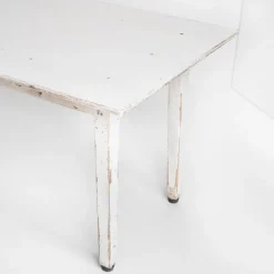Pamono Large Patinated Workshop Table, 1950s><noscript><img width=