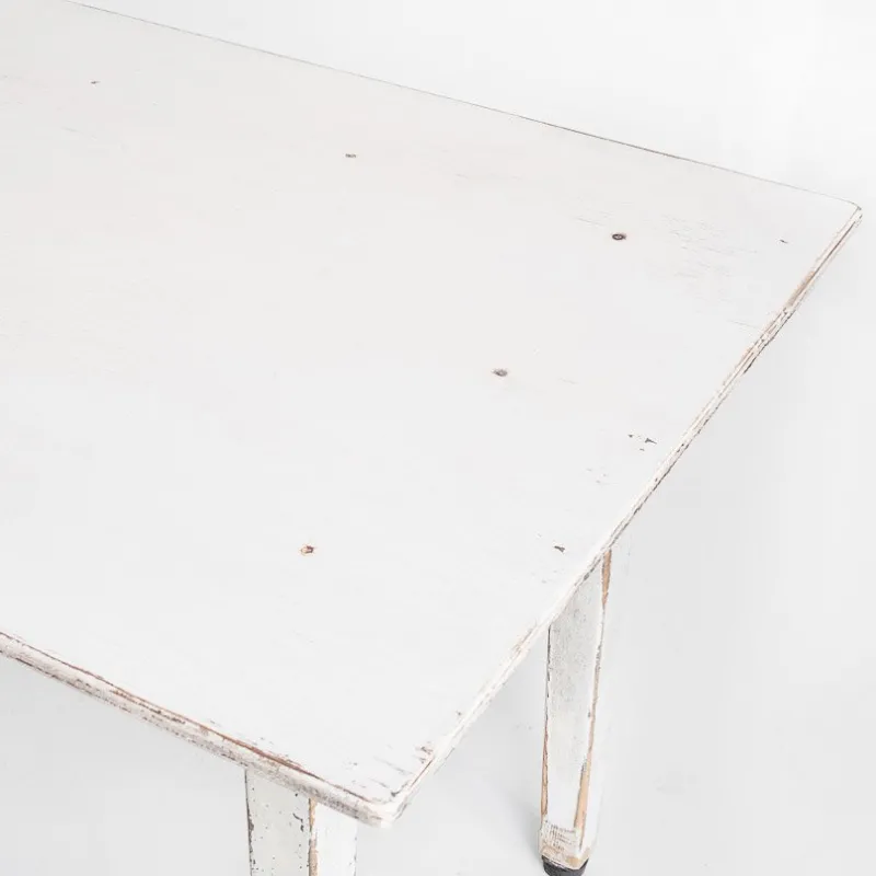 Pamono Large Patinated Workshop Table, 1950s> Worktables & Workbenches