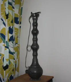 Best Pamono Large Pewter Wather Pitcher, 1920s