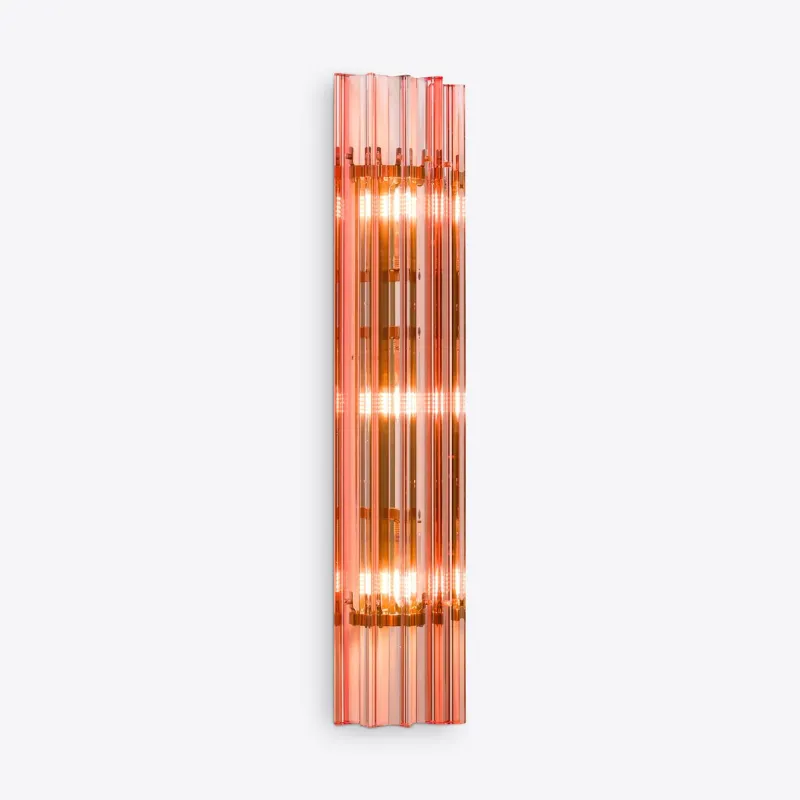 Pamono Large Pink Amaro Wall Light from Pure White Lines> Wall Lights & Sconces|Wall Lights & Sconces