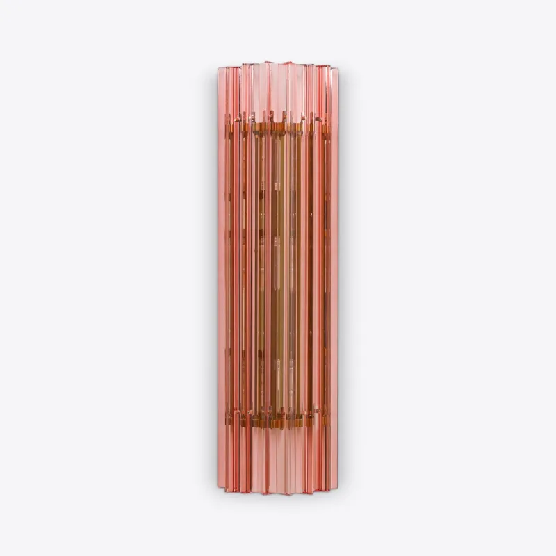Pamono Large Pink Amaro Wall Light from Pure White Lines> Wall Lights & Sconces|Wall Lights & Sconces