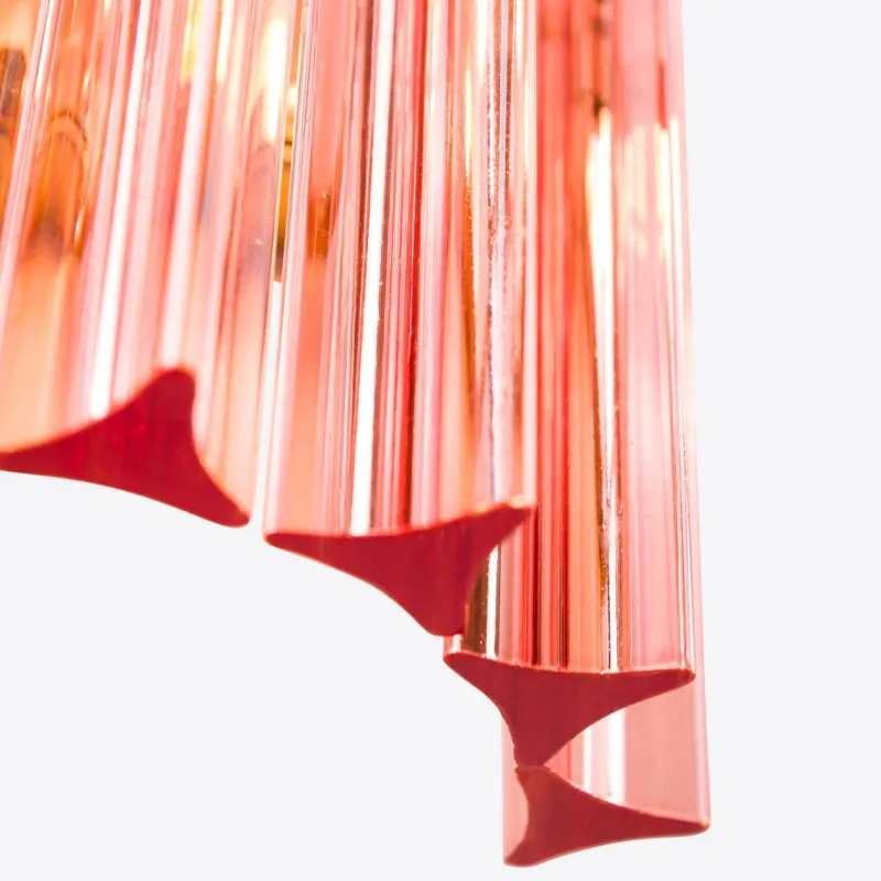Pamono Large Pink Amaro Wall Light from Pure White Lines> Wall Lights & Sconces|Wall Lights & Sconces