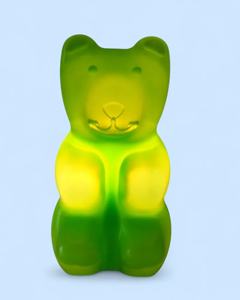 Online Pamono Large Pop Art Green Gummy Bear Lamp from Messow, 1970s