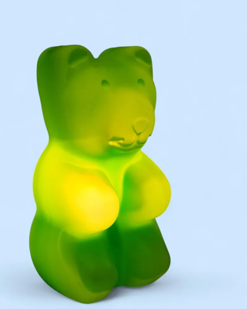 Online Pamono Large Pop Art Green Gummy Bear Lamp from Messow, 1970s