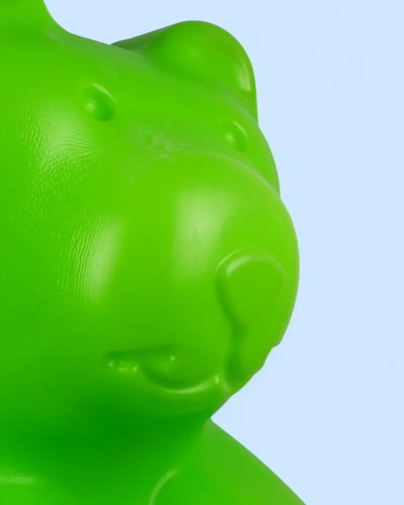 Online Pamono Large Pop Art Green Gummy Bear Lamp from Messow, 1970s
