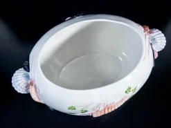 Online Pamono Large Porcelain Soup Tureen with Tray from Tre Art, Set of 2