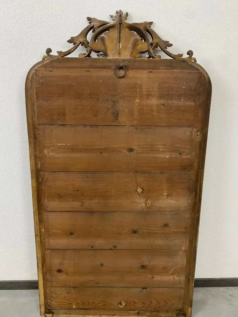 Discount Pamono Large Rococo Style Wall Mirror, 1850