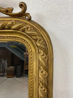 Discount Pamono Large Rococo Style Wall Mirror, 1850