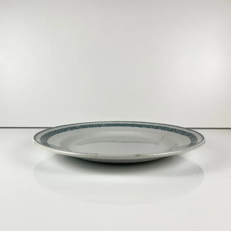 Pamono Large Round Dish by Rachel Moulins Des Loups & Hamage, 1920s> Serving Dishes