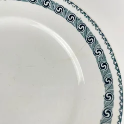 Pamono Large Round Dish by Rachel Moulins Des Loups & Hamage, 1920s><noscript><img width=