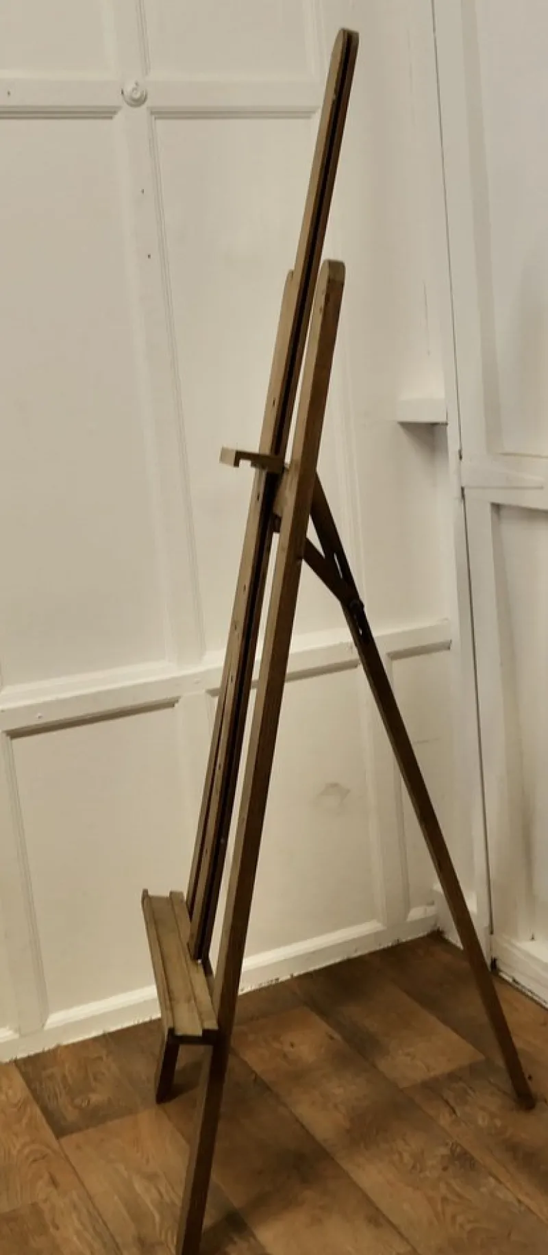 New Pamono Large Rustic Adjustable Oak Artists Easel
