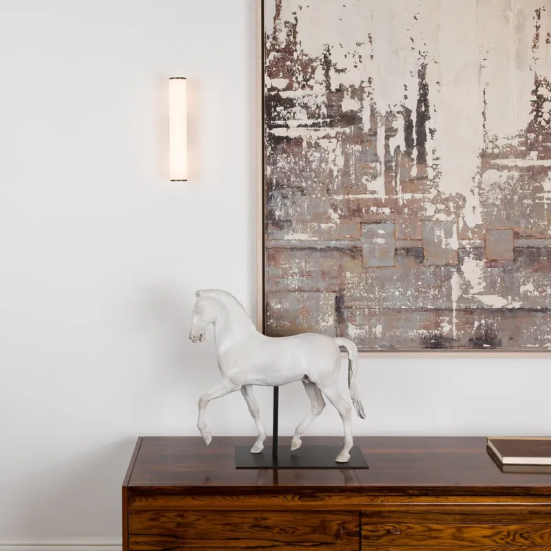 Pamono Large Sarral Alabaster Wall Light from Pure White Lines> Wall Lights & Sconces