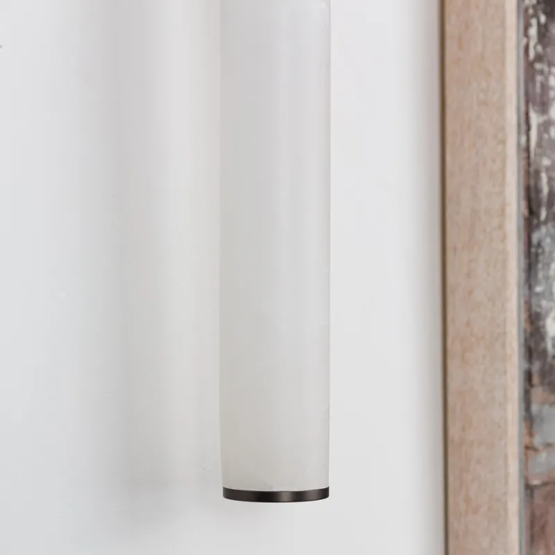 Pamono Large Sarral Alabaster Wall Light from Pure White Lines> Wall Lights & Sconces